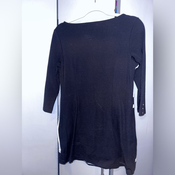 White House Black Market color block tunic Small scuba mini sheath dress sk0006 - Picture 5 of 8